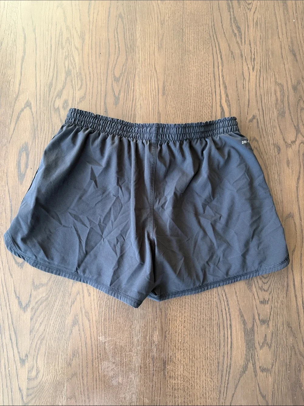 Nike Women's Athletic Shorts Trio — Black, Purple, Black with Yellow Trim